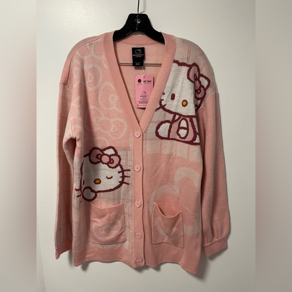 NWT Hello Kitty cardigan